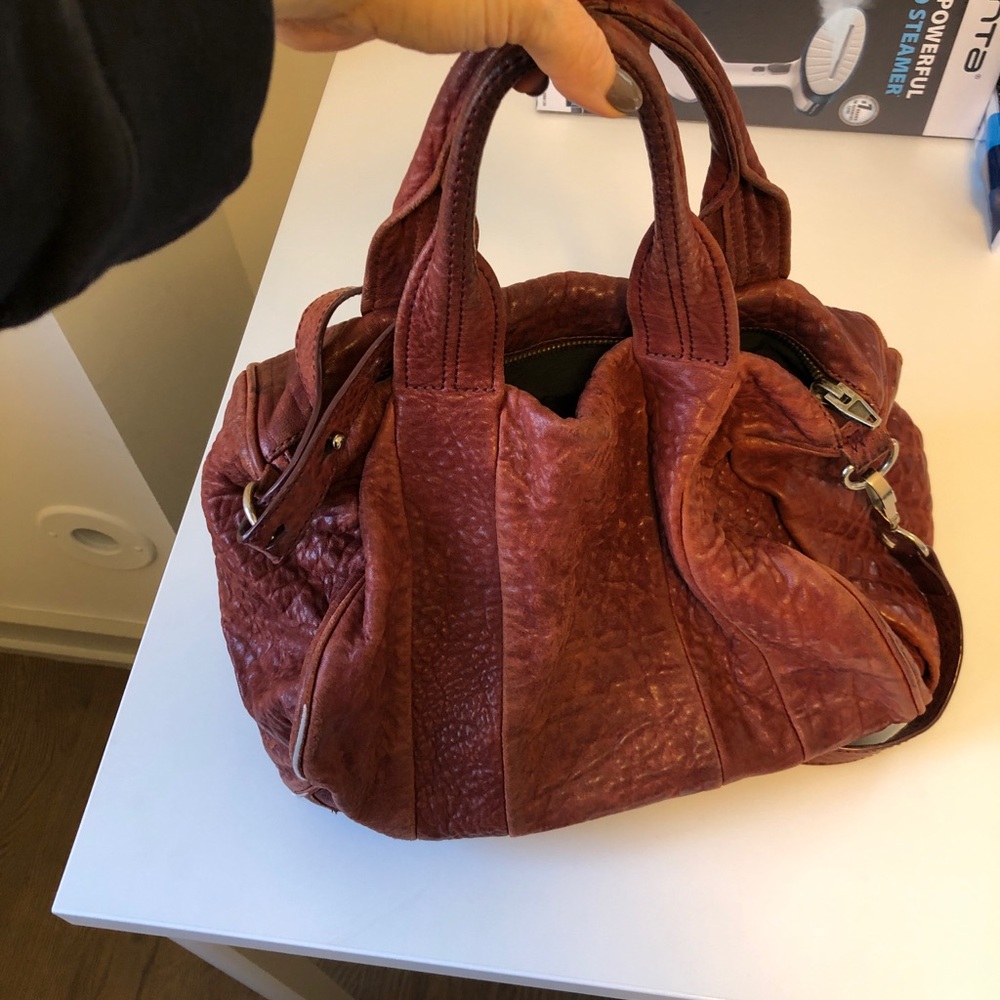 Alexander Wang Burgundy Rockie Bag